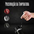 Garrafa de água de aço inoxidável  com display de temperatura inteligente - HydroPrecision