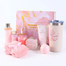 Romantic Crown 9PCs Spa Kit, Gift For Couples, Valentine's Day Nata Gifts