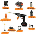 Kit Lava Jato Pressão Pro Intense High Pressure Jet Wash Washer with Vap Washer 96V Portable Large Battery, Cleaning Kit Accompanying, For Car and Motorcycle