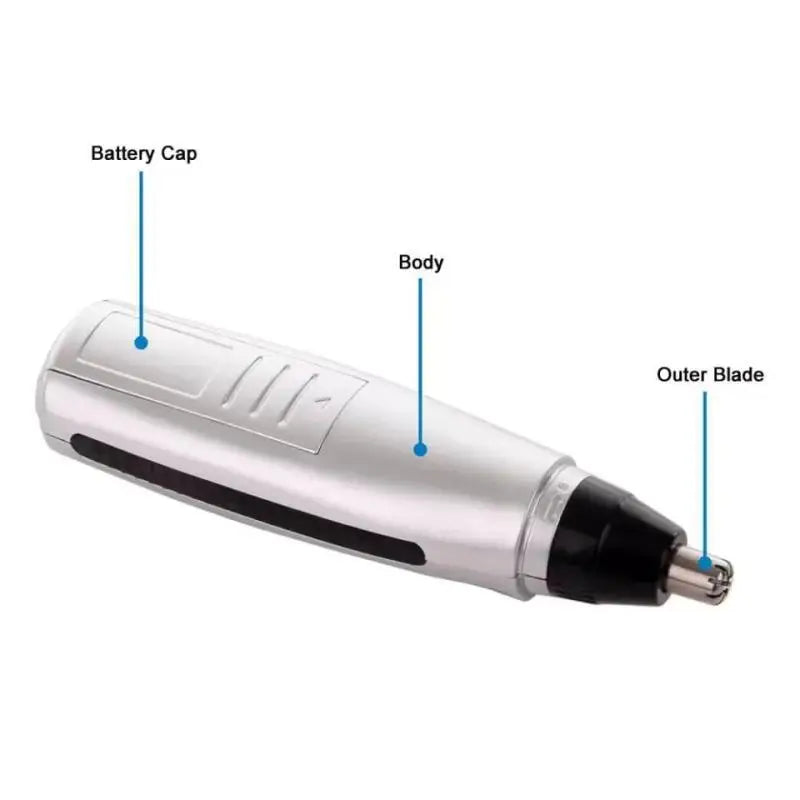 Aparador Elétrico de Remoção de Pêlos Electric Hair Remover Trimmer/Portable for Nose/Ear/Face/Facial Depilator