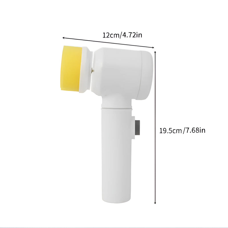 Escova Elétrica Limpeza 5 em 1 Limpador Prático Multiuso Sem Fio - Limpeza Intense Pro para : Calçados , Banheiros , Louças e Diversos .