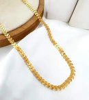 Women's Chocker Necklace Scales 18K Gold Plated