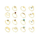 FULL Kit Semi Jewelry 102 Pieces Gold and Silver Mixed Veneer