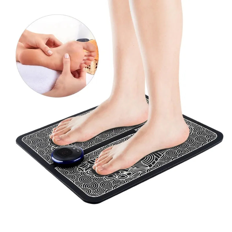 Massageador de Pés Elétrico Tie Muscle Therapy Cuidados de Saúde Relaxamento Electric Foot Massager Tie Muscle Therapy Health Care Relaxation