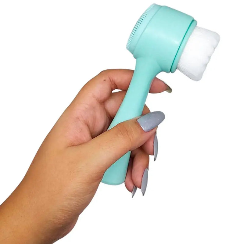 Facial Cleaning Brush For Skincare 2 in 1