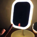 Mini Espelho Quadrado Com Acessórios de Porta LED New Mini Square Mirror With LED Door Accessories