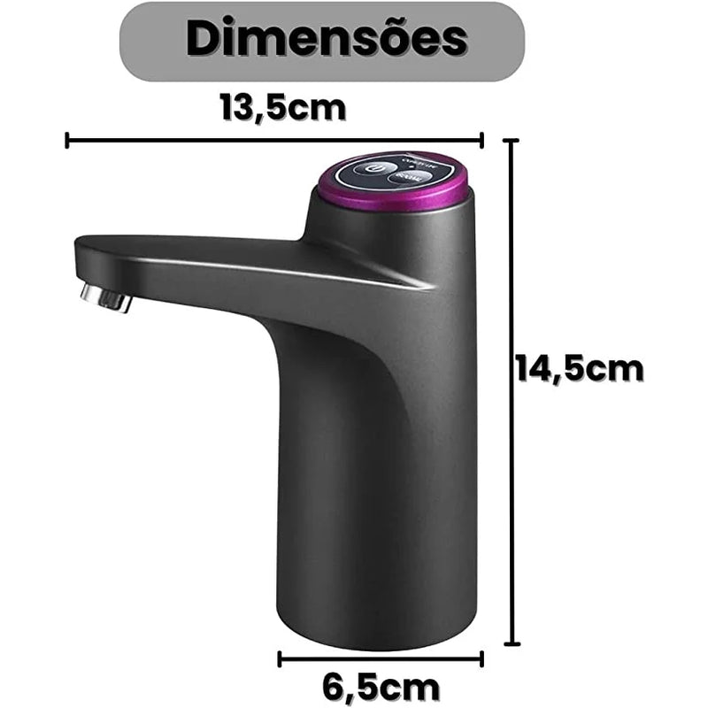 Bomba Dágua Eletrica Drinher Pump Electric Bottle Gallon Water Rechargeable tomato with 20L gallon