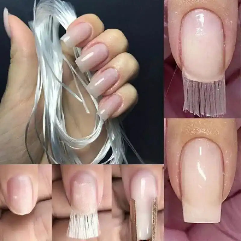 Fibra de Vidro para Alongamentos de Unhas Glass Fiber Wire Wire For Nail Stretches