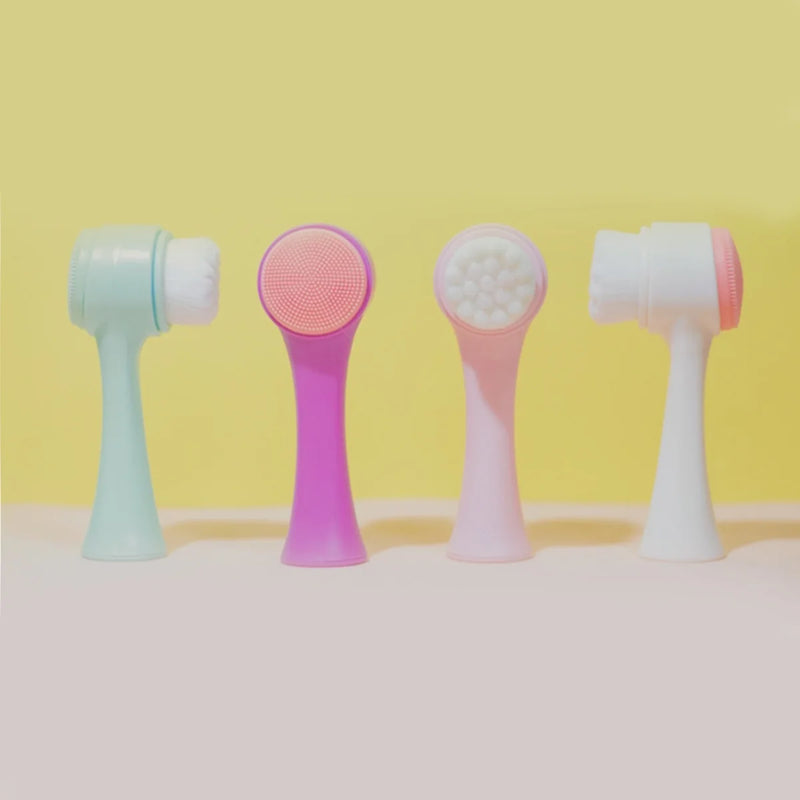 Facial Cleaning Brush For Skincare 2 in 1