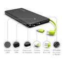 Carregador Portatil Pineng Power Bank 10.000Ah IPhone V8 Portable Charger