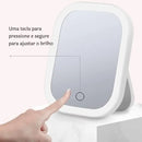 Mini Espelho Quadrado Com Acessórios de Porta LED New Mini Square Mirror With LED Door Accessories