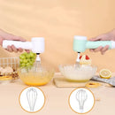 Batedor Electric Egg Beater With Mixer Stainless Steel Kitchen Tool
