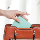 Caixa de Jóias Portatil  Jewelry Box Portatil Jewelry Door Compact Travel Case Case Box Necklace Chain Earring Jewelry Jewelry