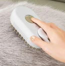 Escova A Vapor Para Gatos Cães 3 Em 1 Escovas Elétricas De Pêlos Pentes De Massagem Animais De Estimação Remoção