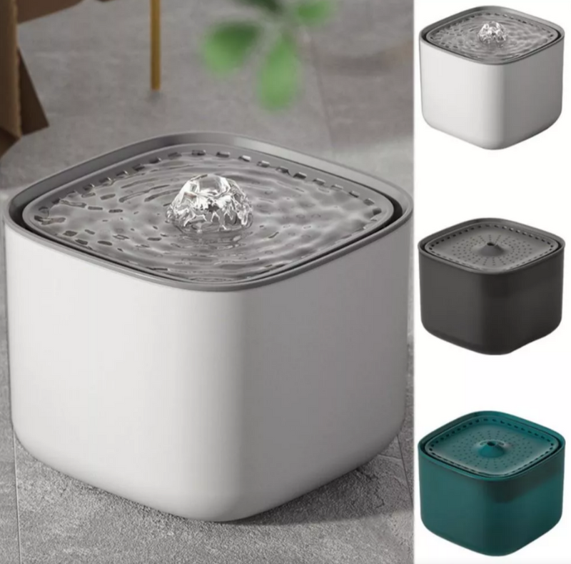 3L Bebedouro el[etrico de água para gatos USB Auto Recirculate Filter