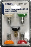 Kit  5 Bicos Lava Alta Pressão Vonixx