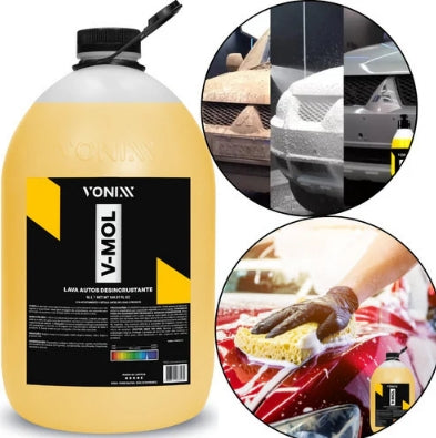 V-mol Shampoo Desincrustante Remoção de Sujeiras 5L Vonixx