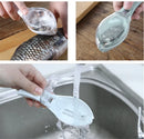 Fish Scales Graters Scraper Fish Cleaning Tool Scraping Scales Device with Cover Home Kitchen Cooking Fishing Tool Pesca Tackle