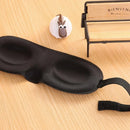 Máscara de sono 3D para viagens, Block Out, máscara leve para os olhos, ajuda suave para dormir, sombra respirável, Slaapmasker noturno