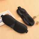 Máscara de sono 3D para viagens, Block Out, máscara leve para os olhos, ajuda suave para dormir, sombra respirável, Slaapmasker noturno