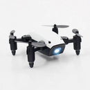 Mini Drone Helicopter Toy Four-axis Remote Control with Aerial Photo Quadcopter for Kids Children Gift blue