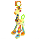 6Types Baby handheld toys rattle music Teether can bite Baby grip training Crib bell Stroller hanging bell Giraffe gift