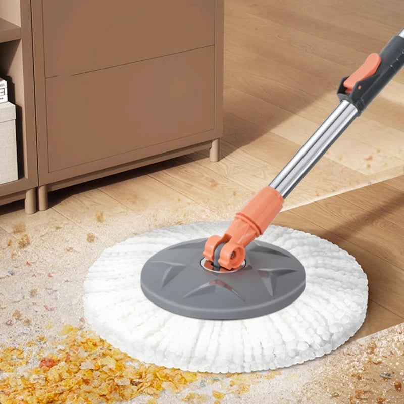 Lazy Hand Wash Free Mop Rotating Mop Set Detachable Mop Bucket Set With Bucket Household Mop 360 Rotating Mop House Cleaning