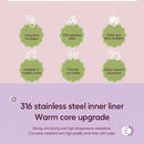 500ml Unicorn Kids Thermos Bottle Cute Children's Thermal Water Bottle Stainless Steel Thermos Mug For Student Water Cup