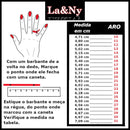 Women's Ring Delicate Lace Silver Legitima