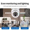 Nova Lâmpada Câmera de Segurança Sem Fio Outdoor Interior 2.4G WiFi IP Camera para Segurança Doméstica IPC Motion Detection Two-Way Audio