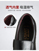 New Genuine Leather Handmade Shoes Casual Shoes For Men Flat Platform Walking Shoe Outdoor Footwear Loafers Breathable Sneakers