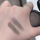 Linha do cabelo marrom pó substituição de cabelo enchimento testa capa impermeável à prova de suor cabelo bun linha modificação pó sombra