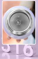 500ml Unicorn Kids Thermos Bottle Cute Children's Thermal Water Bottle Stainless Steel Thermos Mug For Student Water Cup