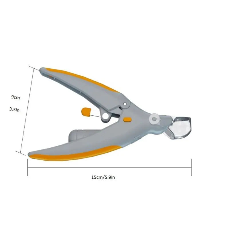 Alicate para as Unhas Pets LED Edição de Luz Magnifiable Dog Cat Especial Nail Clipper Multi-função Nail Trimmer Pet Grooming Suprimentos