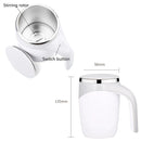Caneca Magnética de agitação automática Modelo recarregável Xícara de café de agitação elétrica Copo de agitação preguiçoso Milkshake Copo rotativo