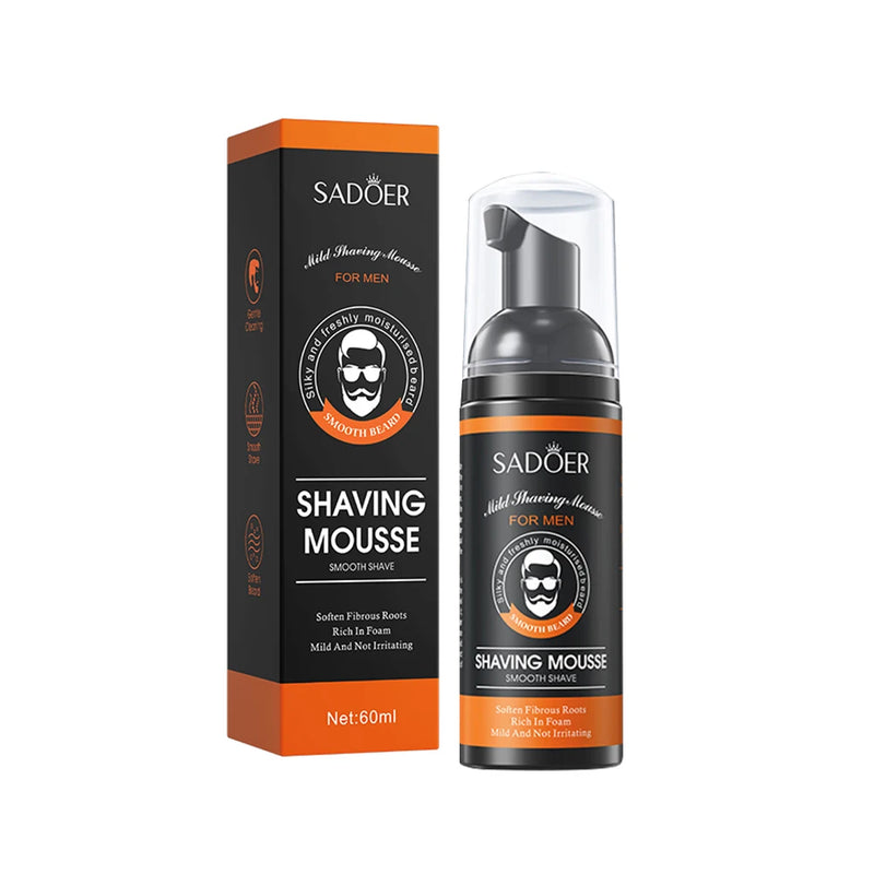 Creme de Barbear GentleShave Aloe Mousse - Clean Shaving