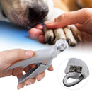 Alicate para as Unhas Pets LED Edição de Luz Magnifiable Dog Cat Especial Nail Clipper Multi-função Nail Trimmer Pet Grooming Suprimentos