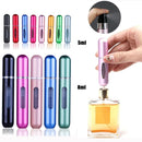8ml/5ml perfume atomizador recipiente líquido portátil para cosméticos viajando mini alumínio spray alcochol frasco recarregável vazio
