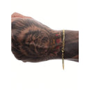 2 PCs Kit Jewelry Set Chain Grumet Necklace and Bracelet Men's Fashion Gold Plated Stainless Steel 316L 2.0mm