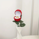 1pc-Simulated rose ring box, rose bouquet engagement ring box, proposal ring box, wedding specific romantic gift box