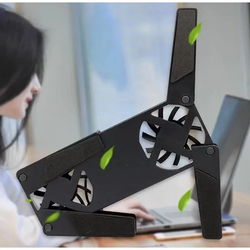 Notebook Base Support With Ventilating Cooler