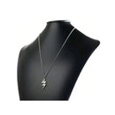 Wicky Wicky 1 Piece Jewelry Necklace Male Radius Chain 316L Stainless Steel Thunder 2mm