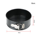 Removable Bottom Kitchen Accessories Carbon Steel Cakes Molds Round Cake Pan Bakeware Non-Stick Metal Bake Mould