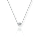 Women's Chain Necklace 45 cm Solid Silver Cake 925