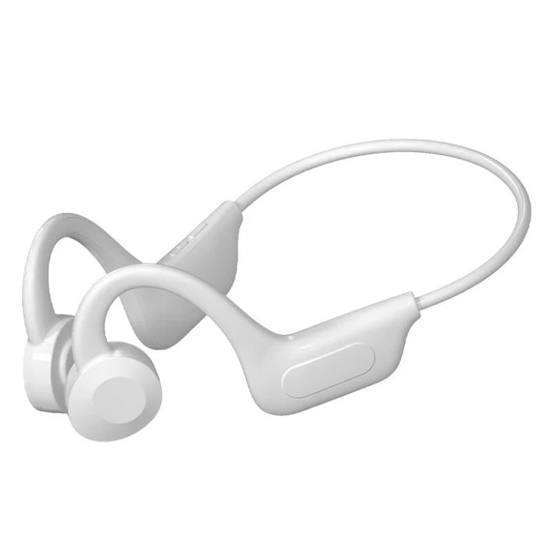 Fones de Ouvido  Wireless Bluetooth Bone Conduction Headphones Neckband Sport Headset with TF Card MP3 Player For Android IOS