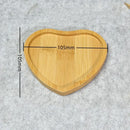 Multi Bamboo Tray Wood Saucer Flower Pot Tray Cup Pad Coaster Plate Kitchen Decorative Plate Creative Coaster Coffee Cup Mat