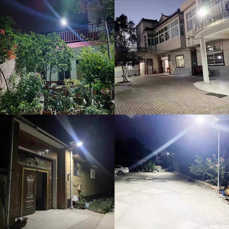 9900LM Solar LED Luzes ao ar livre Lâmpada Solar de Sensor de Movimento 4 Modo impermeável IP65 Solar Garden Light Street Yard Lanterna