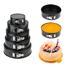Removable Bottom Kitchen Accessories Carbon Steel Cakes Molds Round Cake Pan Bakeware Non-Stick Metal Bake Mould