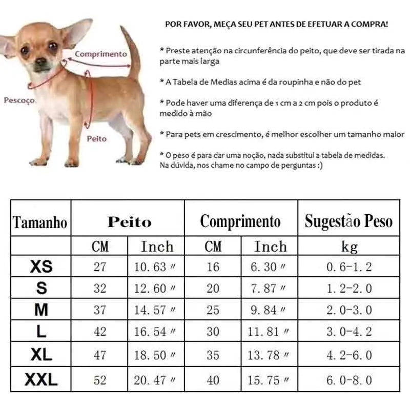 Dog Winter Hooded Sweatshirt - Moletom de Inverno com Capuz para Cães Pequenos e Médios