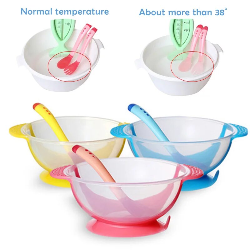 Universal Gyro Bowl Design Prático Crianças Rotary Balance Novidade Gyro Umbrella 360 Girar à prova de derramamento pratos de alimentação sólida